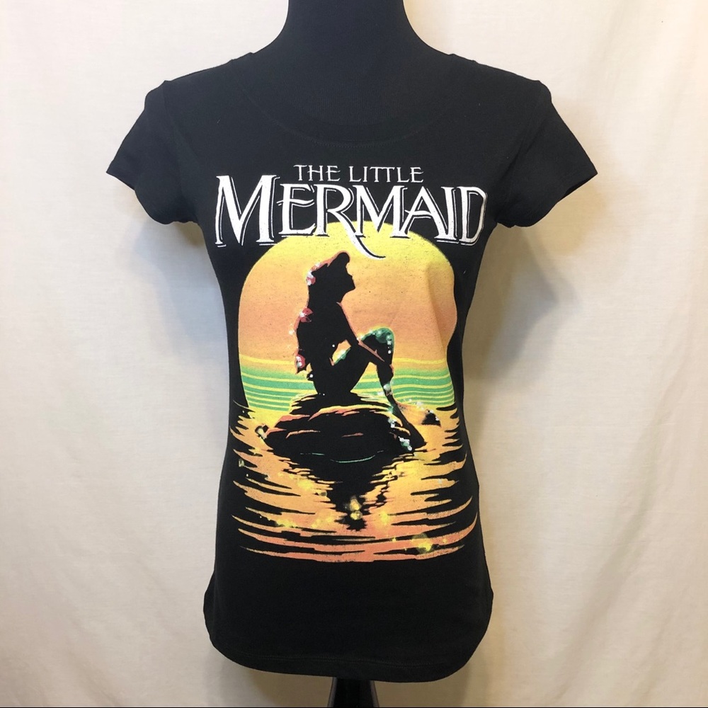 Disney Ariel Little Mermaid Fitted T Shirt - M